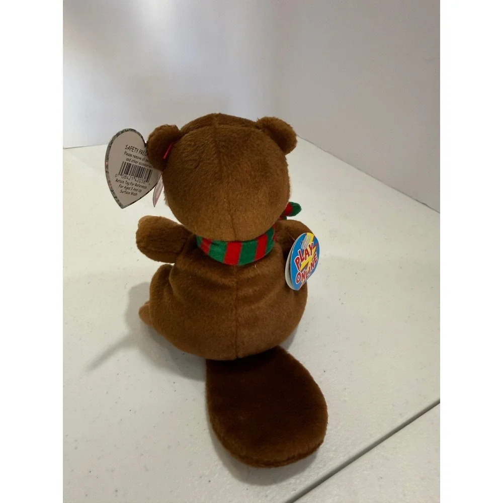 Ty Beanie Babies 2.0 Yule Otter Holiday Plush‎ With Tag 2007